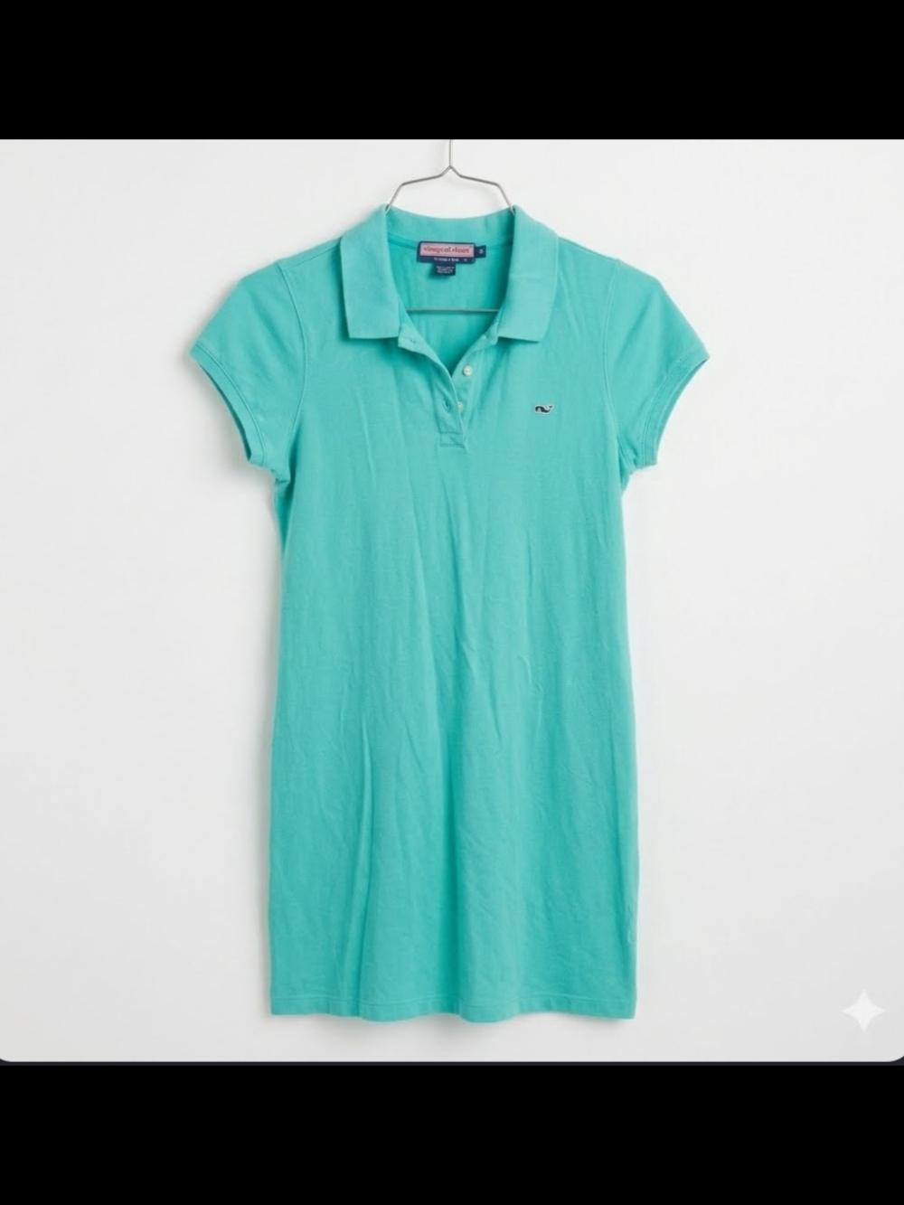 Vineyard Vines Teal Polo Dress Size Medium